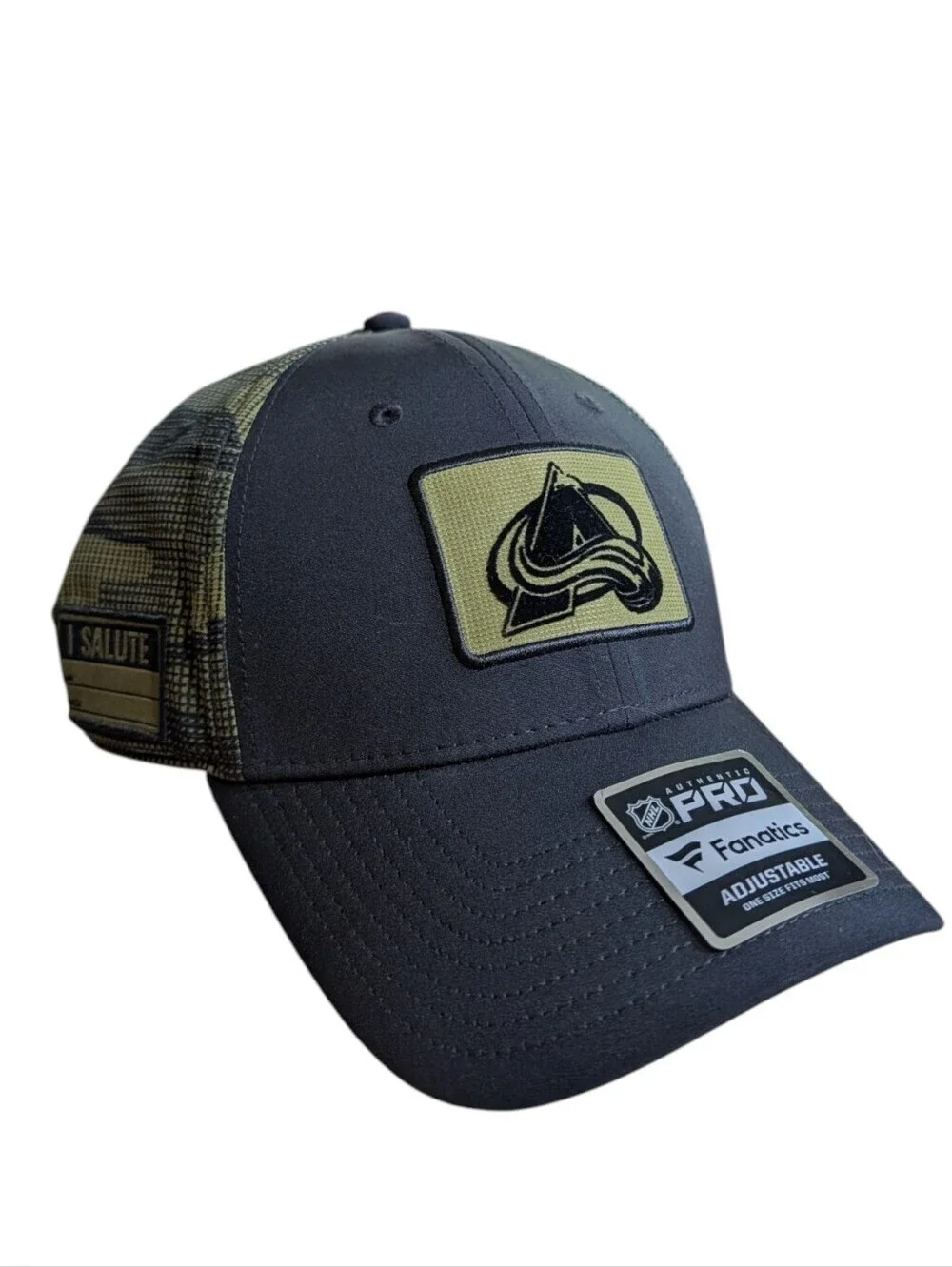 Colorado Avalanche Military Appreciation Trucker Hat NWT Fanatics Adjustable